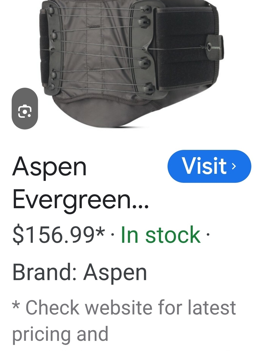 Aspen Men/Women’s Evergreen Support Belt - Black